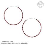Silver Good Spirit Anklet - Image 4