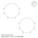 Silver Star Moment Anklet - Image 4