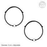 Silver Braided Ring Anklet - Image 4
