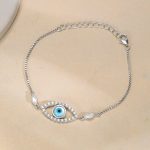 Silver Evil Eye Vibe Bracelet - Image 2