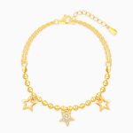 Golden Twinkle Star Bracelet