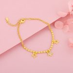 Golden Twinkle Star Bracelet - Image 2