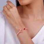 Rose Gold Liberty of Love Cuff Bracelet - Image 3