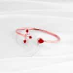 Rose Gold Liberty of Love Cuff Bracelet - Image 2