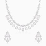 Silver Gleaming Bridal Set