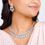 Silver Gleaming Bridal Set - Image 3