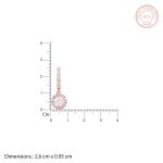 Rose Gold Drizzle Drop Set - Image 8