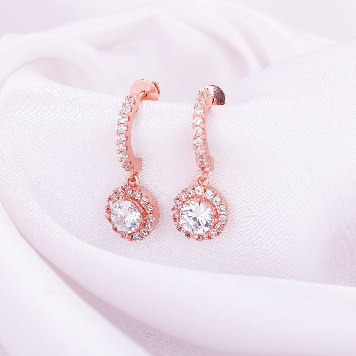 Rose Gold Drizzle Drop Set - Image 2