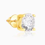 Golden Zircon Earrings - Image 4