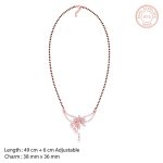 Rose Gold Floral Love Bond Mangalsutra Set - Image 6