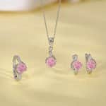 Silver Pink Shine Set of Three - Image 2