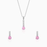 Silver Pink Glam Set