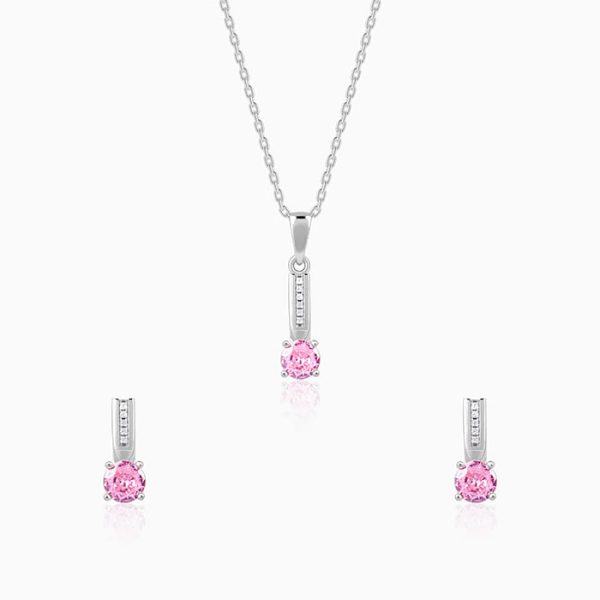 Silver Pink Glam Set