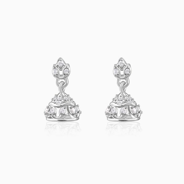Silver Mithila Jhumki