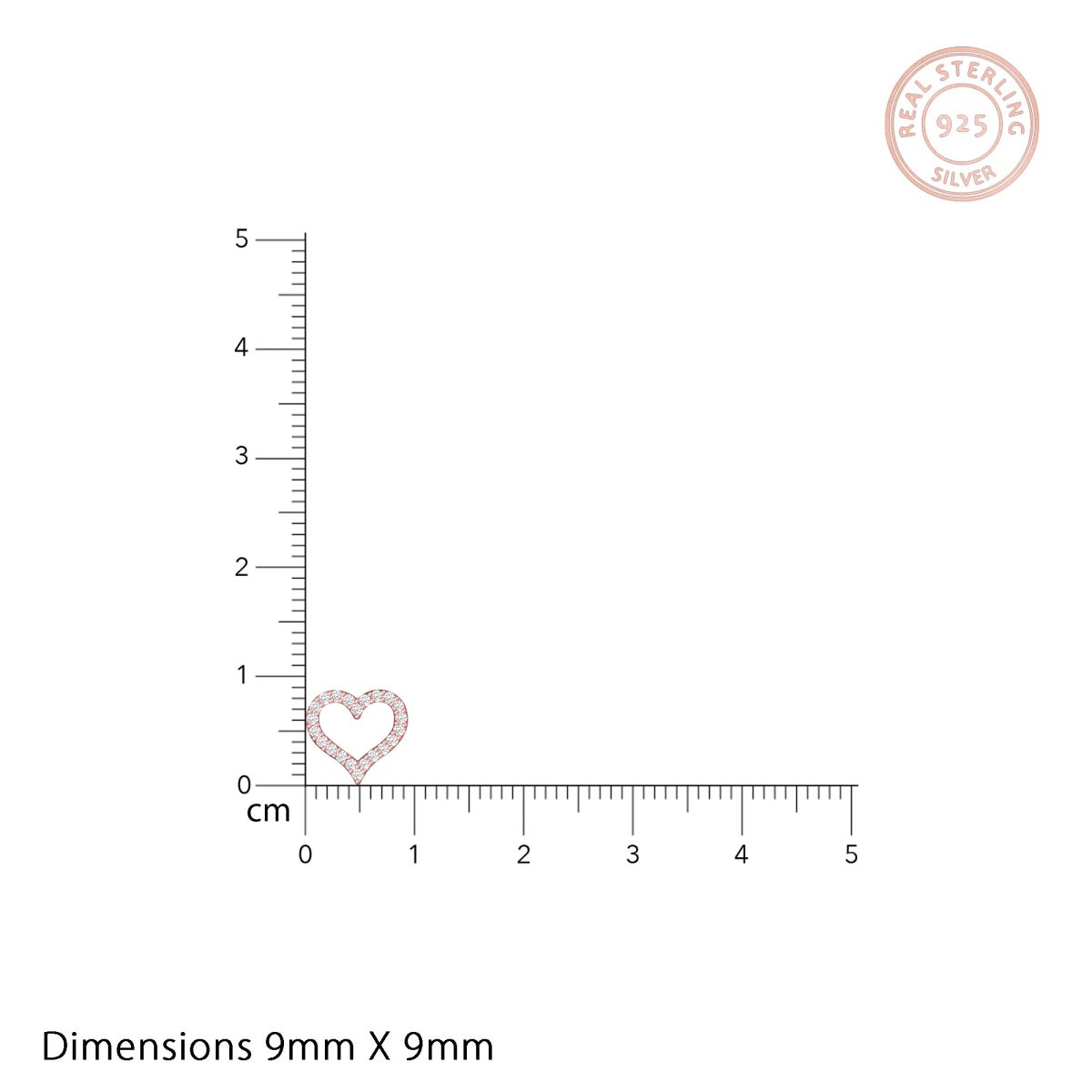 Rose Gold Heart Set - Image 6
