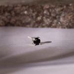 Silver Storm Edge Earring For Men - Image 3