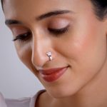 Silver Rhea Nose Pin (Clip on) - Image 3