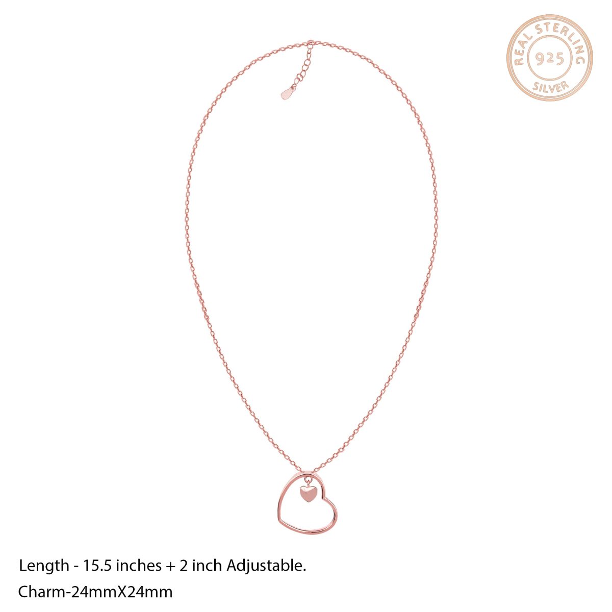 Rose Gold Heart Set - Image 5