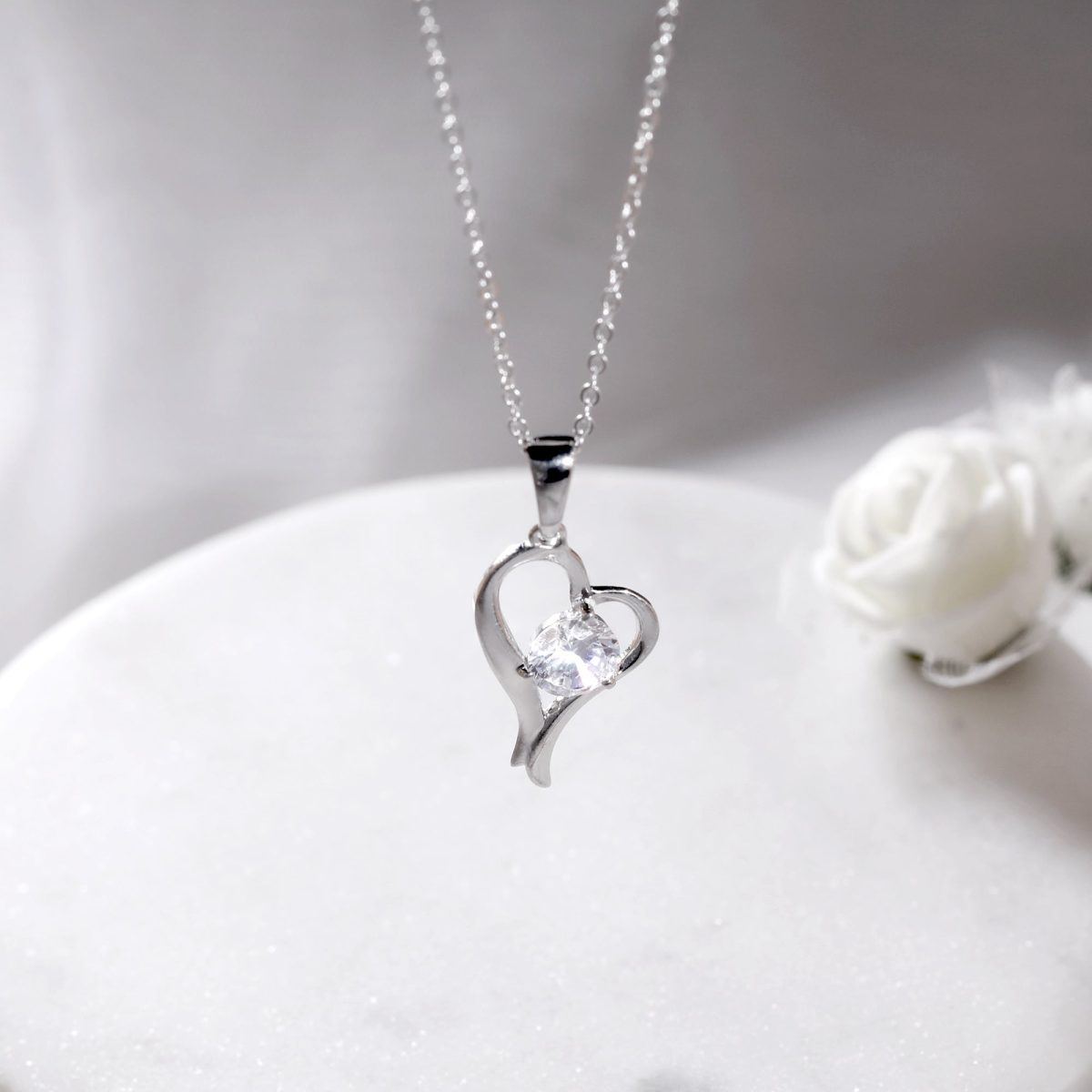 Silver Shape of Heart Set - Image 5