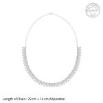 Silver Triad of Shine Necklace - Image 4