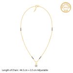 Golden Forever Moments Mangalsutra Set - Image 7