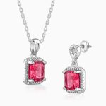 Silver Pink Square Set - Image 4
