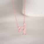 Rose Gold Always Us Necklace - Image 2