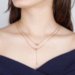 Rose Gold Artsy Dangling Set - Image 4