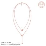 Rose Gold Artsy Dangling Set - Image 6
