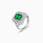 Silver Emerald Elite Ring - Image 4