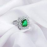 Silver Emerald Elite Ring - Image 2