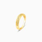 Golden Prominence Ring For Him - Image 4