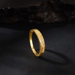 Golden Prominence Ring For Him - Image 2