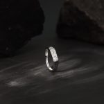 Silver Rectangle Z Ring For Him - Image 2