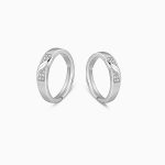 Silver Always Together Couple Bands - Image 4