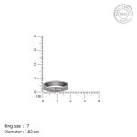 Black Rhodium Imperator Ring For Him - Image 5