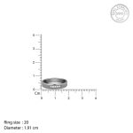 Black Rhodium Imperator Ring For Him - Image 6