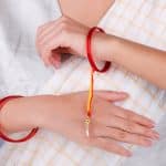 Golden Warmth And Affection Bhaiya Bhabhi Rakhis - Image 3