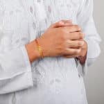 Golden Warmth And Affection Bhaiya Bhabhi Rakhis - Image 4
